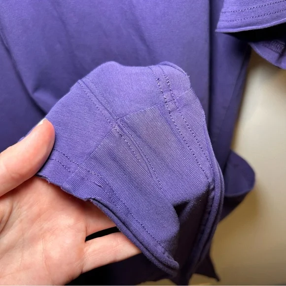 Free People Movement Hot Shot Tee Romper Purple Size Small - Picture 8 of 13